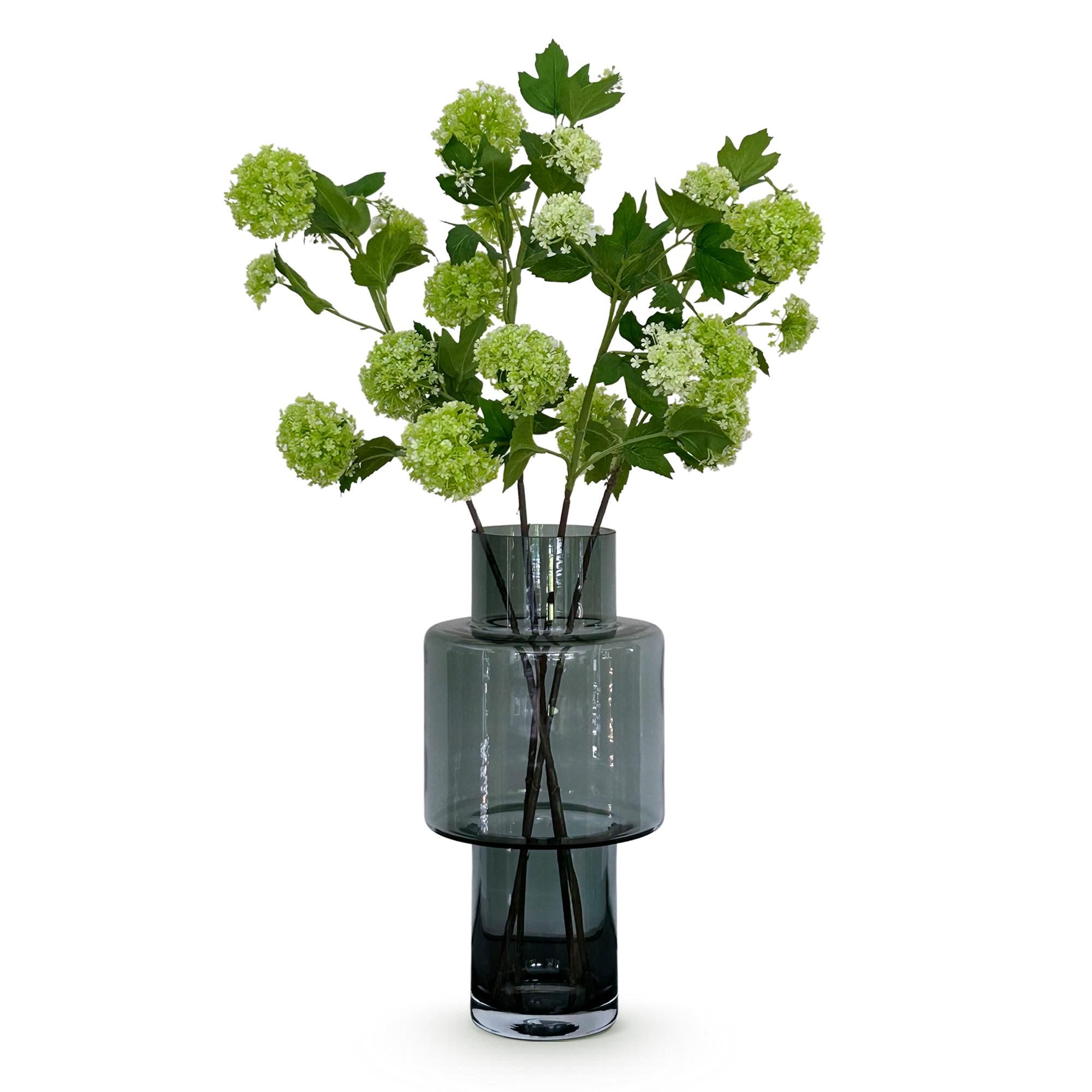Künstliche Viburnum Opulus Zweige in Creme