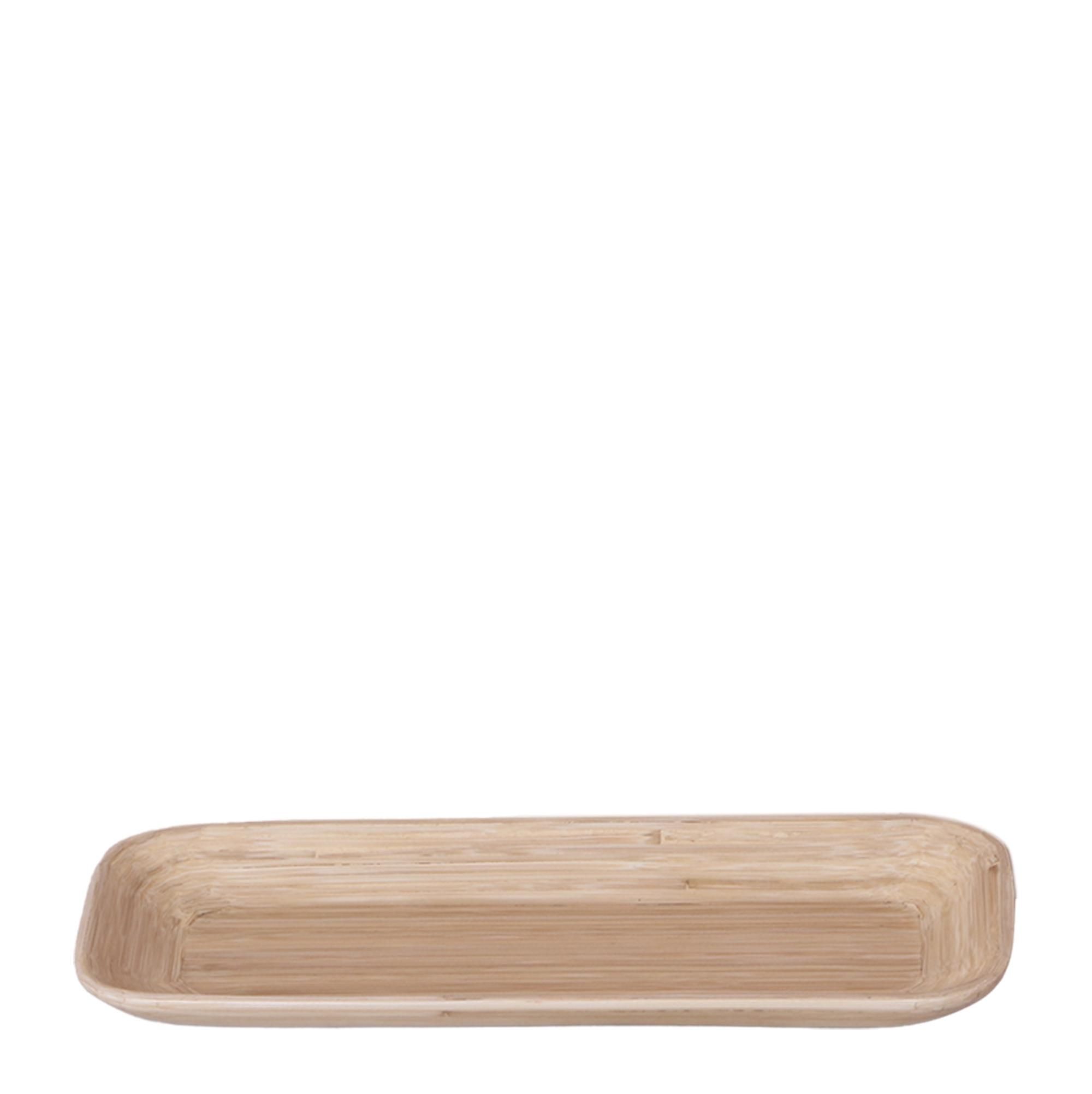 Ovales Bambus Tablett