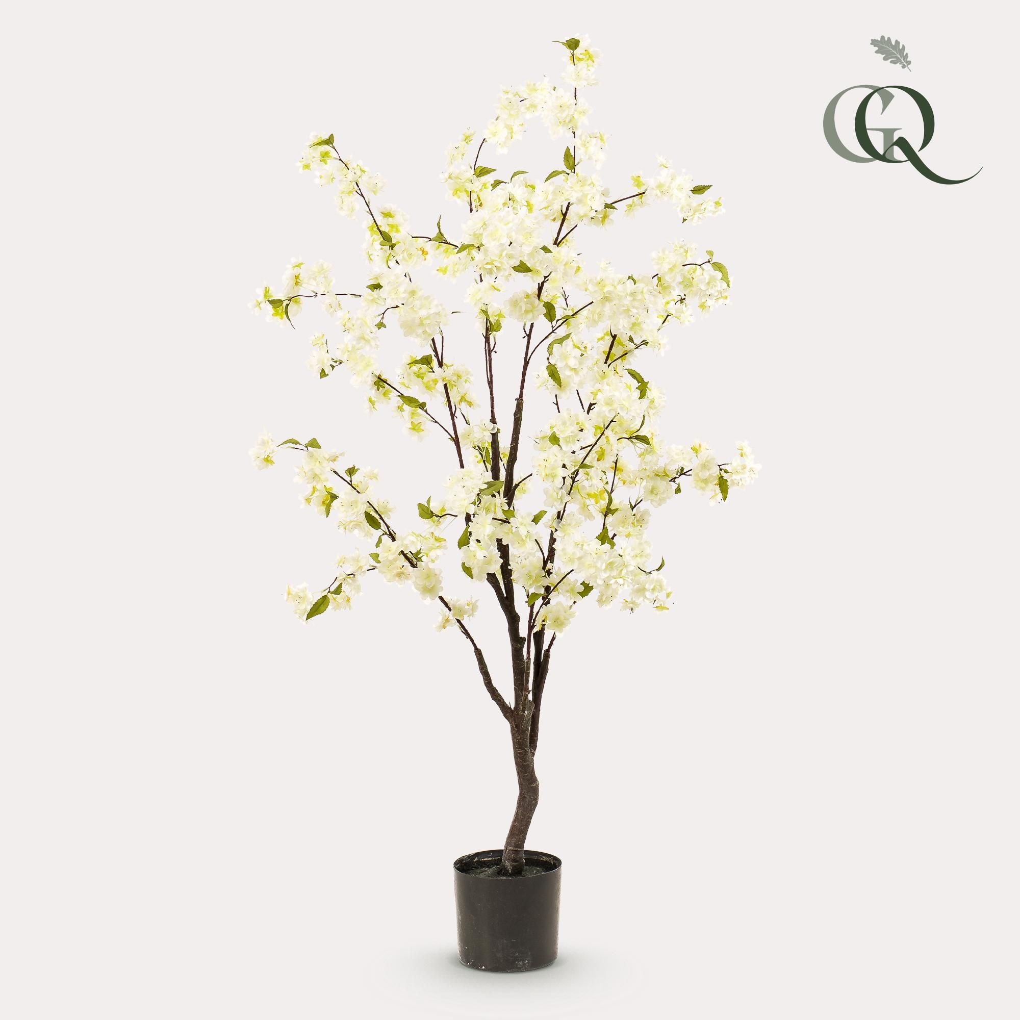 Kunstbaum Prunus Prunus | Kirschblüte Weiß | 135cm