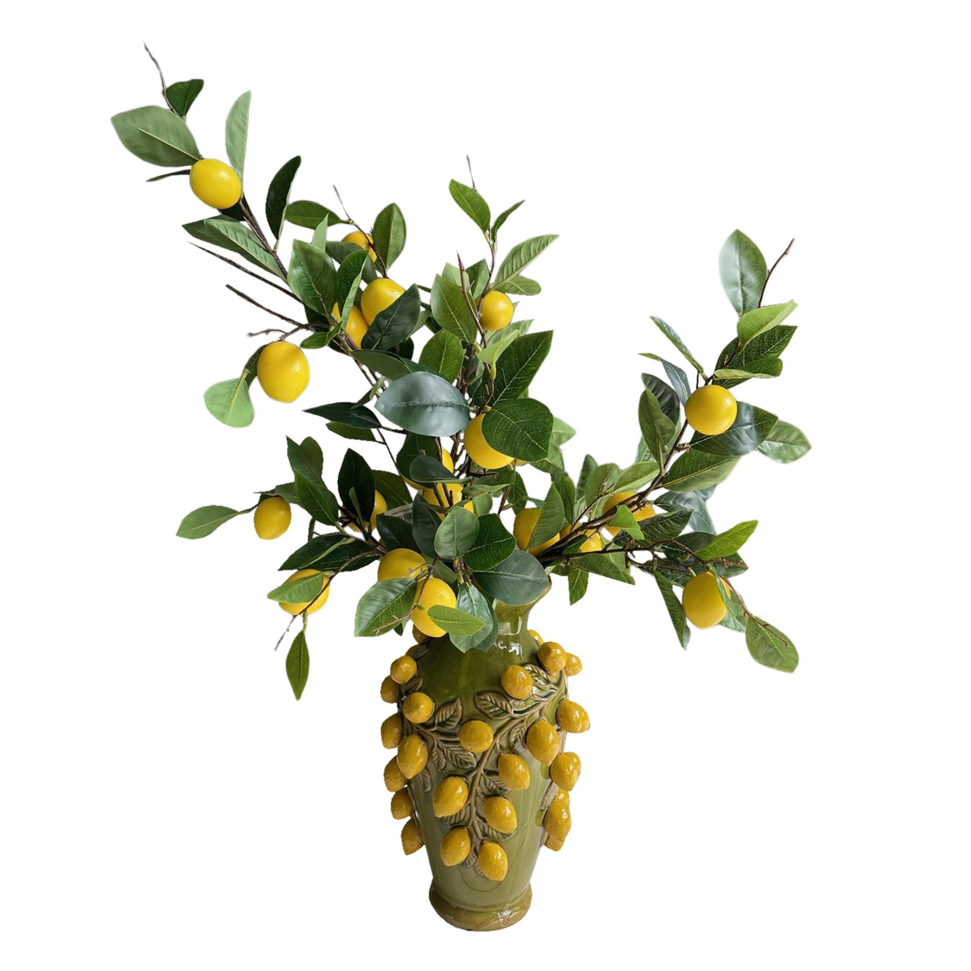 Kunstblumen Boquet Lemon Glow